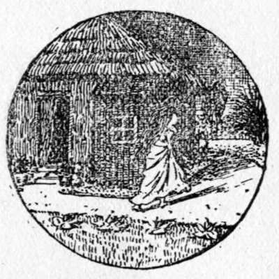 Lady Fleeing from Hut